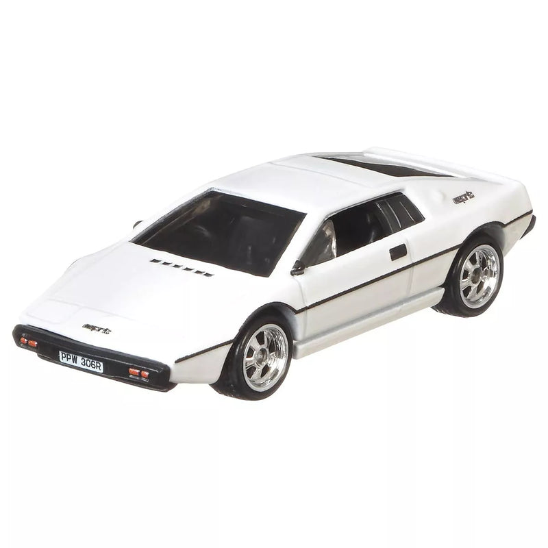 Hot Wheels Lotus Esprit S1 The Spy Who Loved Me 1/64 Scale Diecast Car Left Front View