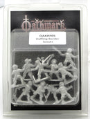 Oathmark Halfling Border Scouts, 28 mm Scale Model Metallic Figures Packaging