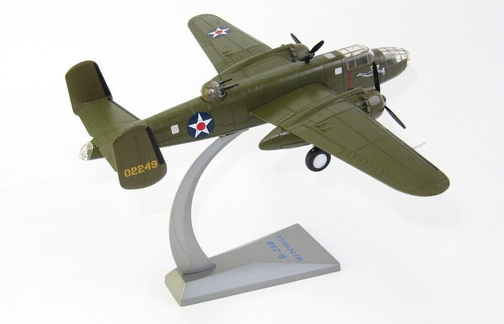 North American B-25B Mitchell “Hari Kari-er” Doolittle Raid 1942, 1/72 Scale Diecast Model Right Rear View