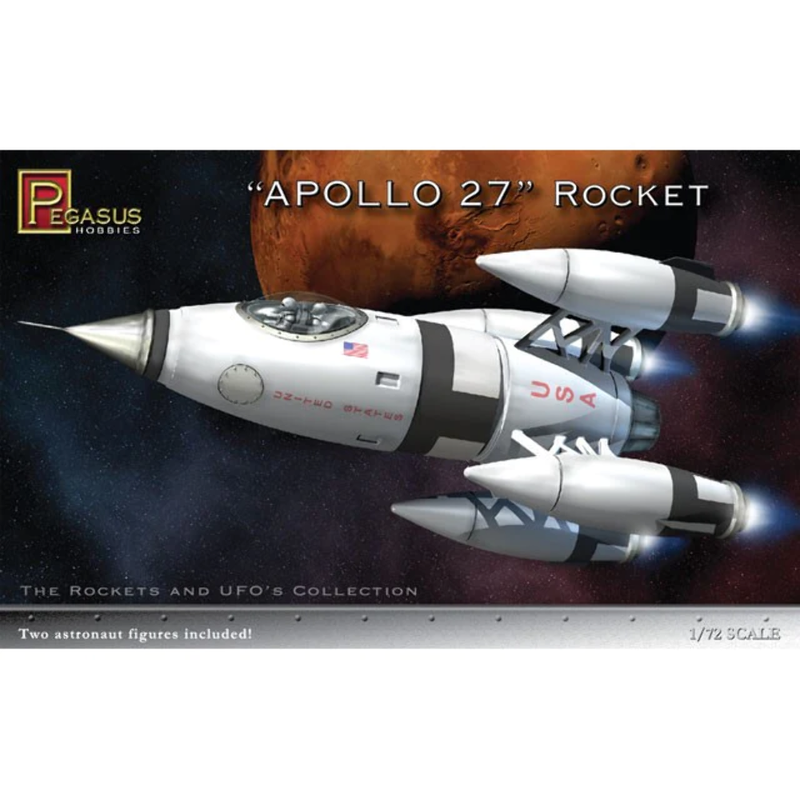 Apollo 27 Rocket 1/72 Scale Model Kit