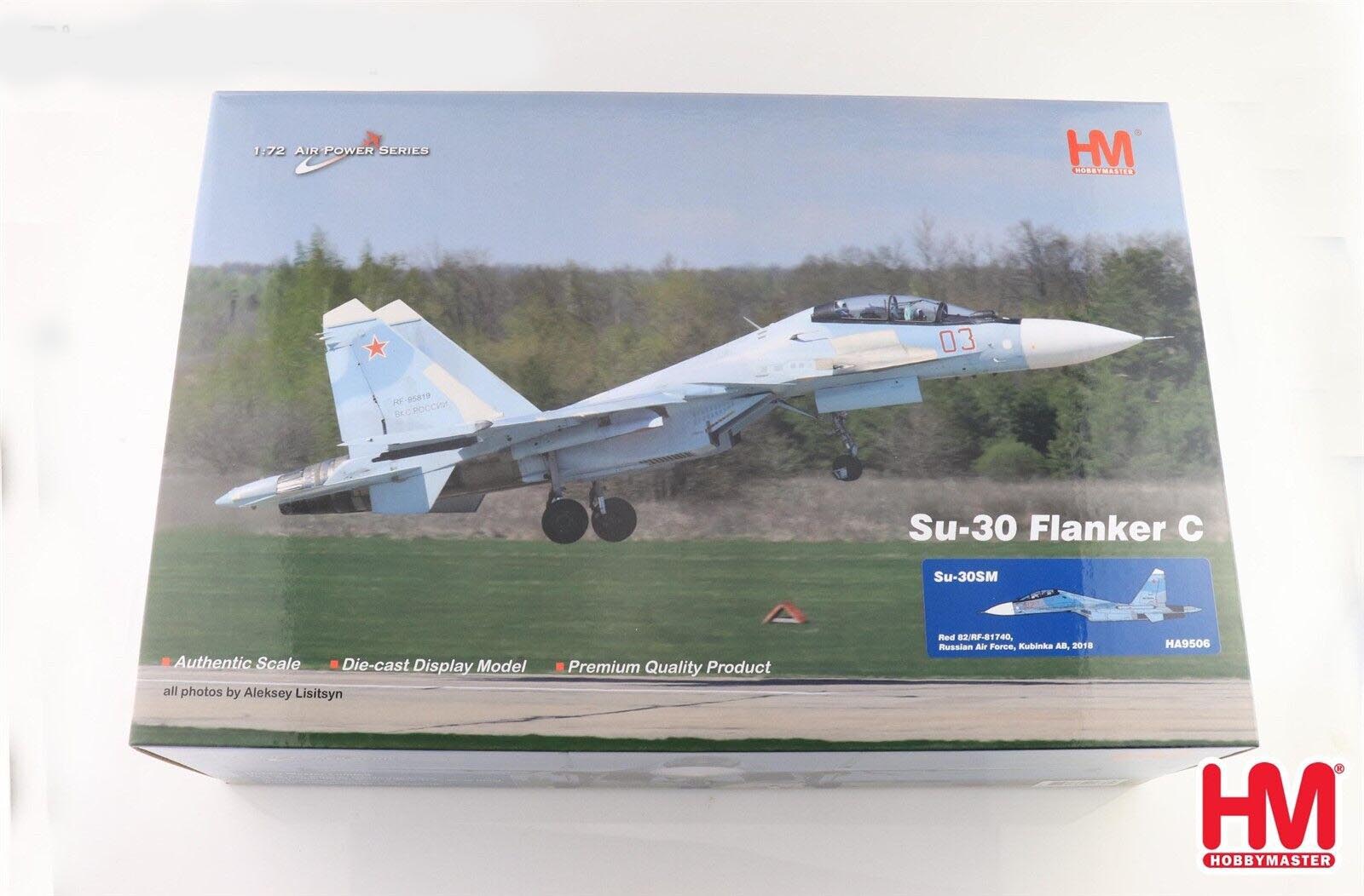 Sukhoi Su-30SM Flanker H, “Red 82” Russian Air Force 2018, 1:72 Scale Diecast Model  Packaging