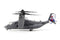 Bell Boeing MV-22 Osprey VMM-365 “Blue Knights” 1/144 Scale Diecast Model Left Side View
