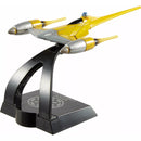 Hot Wheels Star Wars Naboo Starfighter 1/50 Scale Diecast Model Left Front View