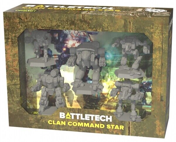 BattleTech ForcePack: Clan Command Star Packaging
