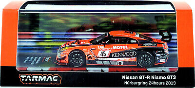 Nissan GT-R Nimso GT3 #45 Nurburgring 24 Hours 2019, 1:64 Scale Diecast Car In Box