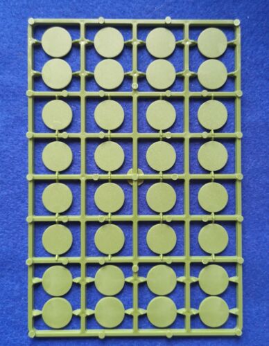20 mm Round Plastic Bases (64)