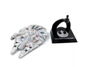 Hot Wheels Star Wars Millennium Falcon 1/50 Scale Diecast Model Stand