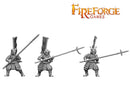 Samurai Warriors, 28mm Model Figures with  Naginata