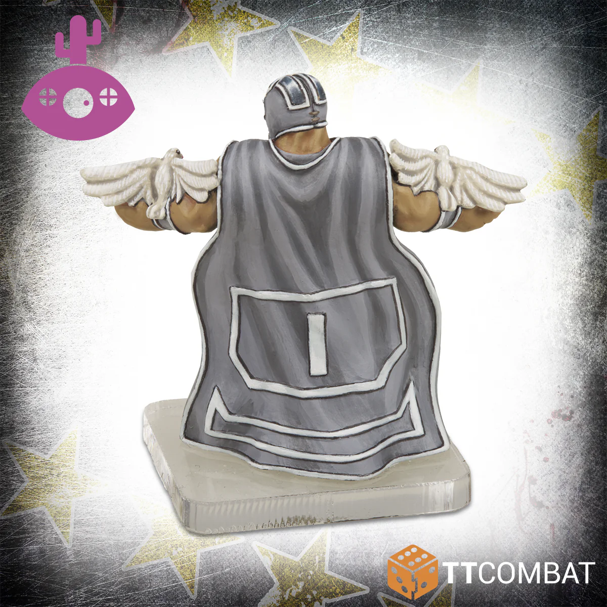 Rumbleslam Superstar Santo De Plata Back View