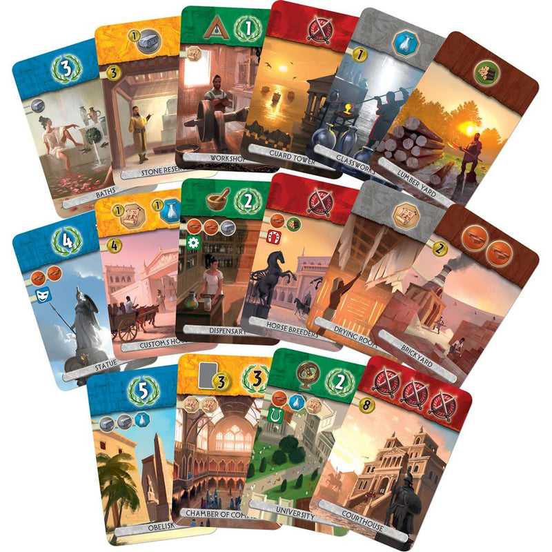 7 Wonders Duel Cards