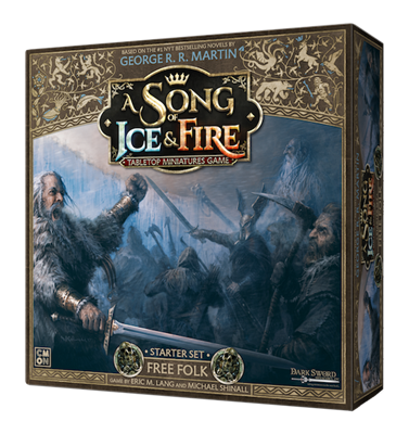 A Song of Ice & Fire Free Folk Starter Miniatures Game Set