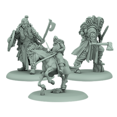 A Song of Ice & Fire Stark Attachments 1 Miniatures Poses #2