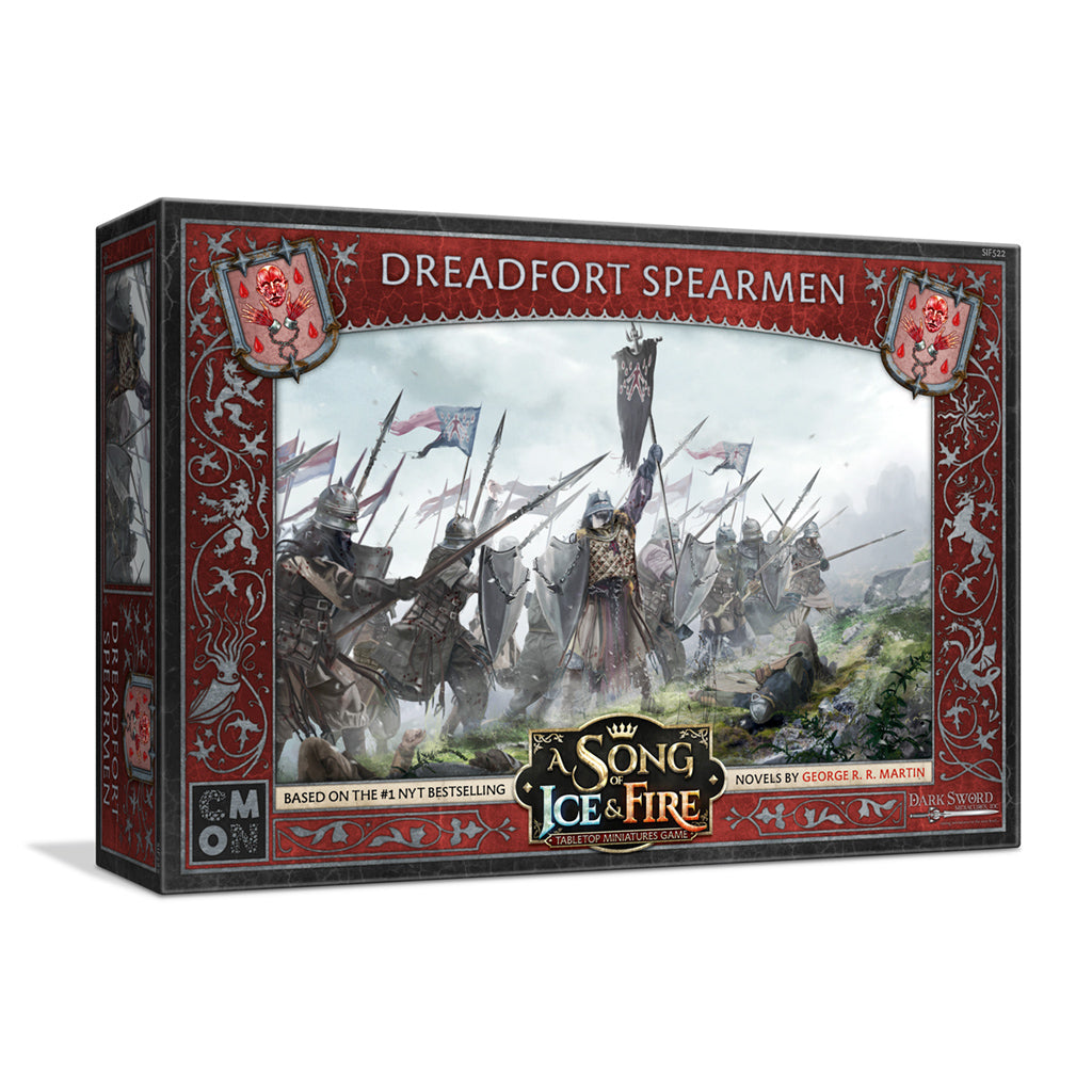 A Song of Ice & Fire House Bolton Dreadfort Spearmen Miniatures