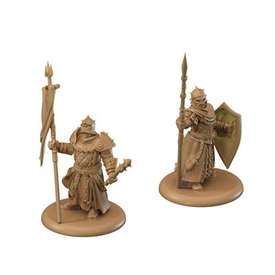 A Song of Ice & Fire House Bolton Dreadfort Spearmen Miniatures Poses #1