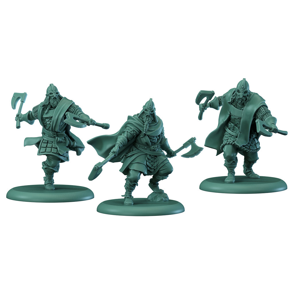 A Song of Ice & Fire House Greyjoy Ironborn Reavers Miniatures Poses #2