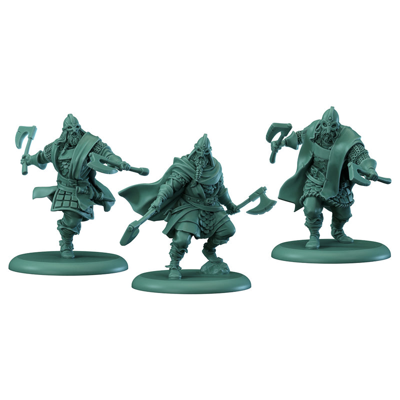 A Song of Ice & Fire House Greyjoy Ironborn Reavers Miniatures Poses