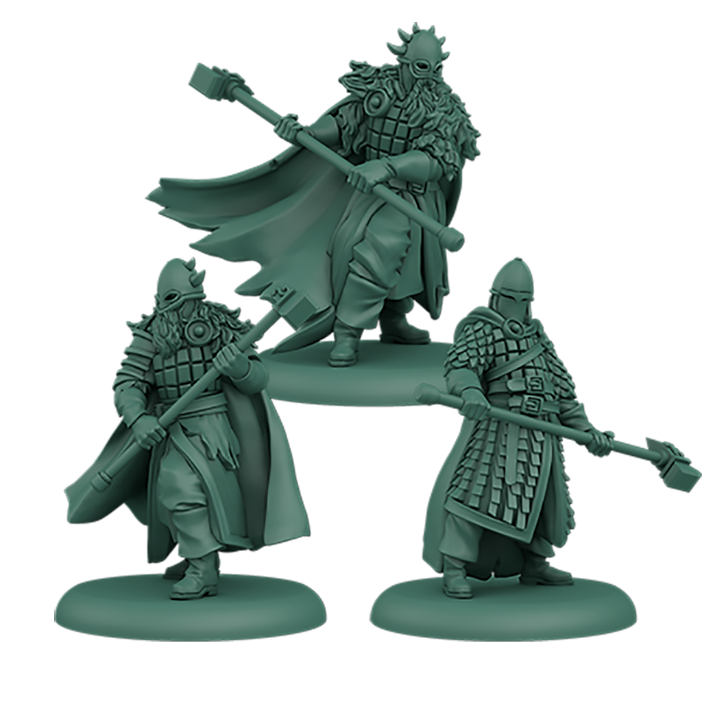 A Song of Ice & Fire House Greyjoy Ironmakers Miniatures Poses #2