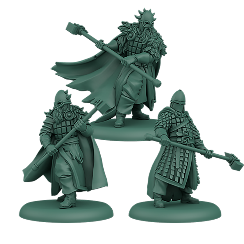 A Song of Ice & Fire House Greyjoy Ironmakers Miniatures Poses