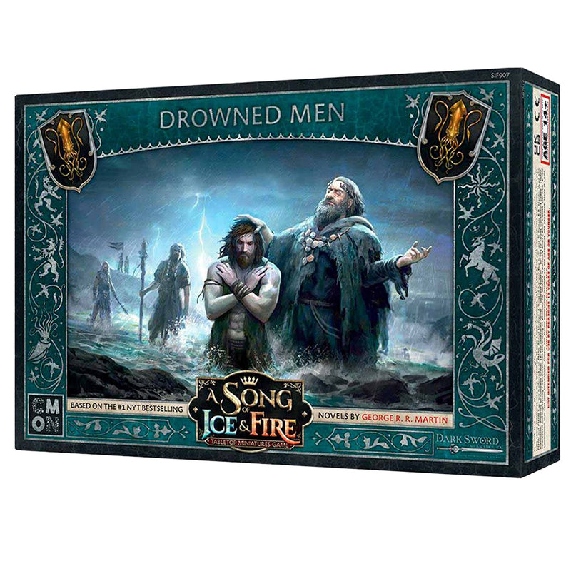 A Song of Ice & Fire House Greyjoy Drowned Men Miniatures