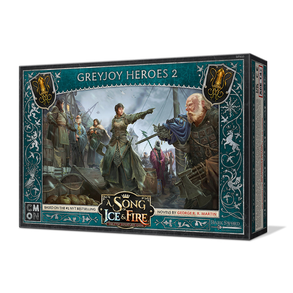 A Song of Ice & Fire House Greyjoy Heroes #2 Miniatures