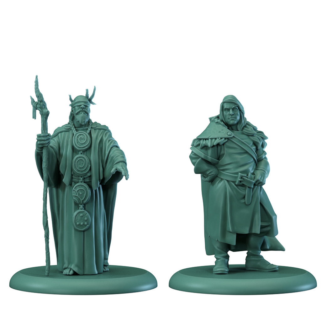 A Song of Ice & Fire House Greyjoy Heroes #2 Miniatures Baron Blacktyde & Tristifer Batley