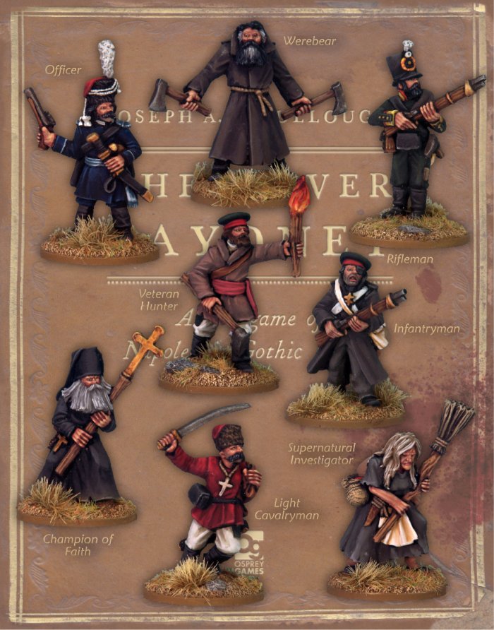 Silver Bayone Russion Unit Figure Illustration