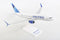 Boeing 737-800 United Airlines (2019 Livery) 1:130 Scale Model Right Front View