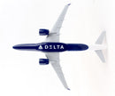 Airbus A220-300 Delta Airlines (N301DU) 1:200 Scale Model Bottom View