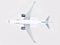 Airbus A220-300 jetBlue Airways, 1:200 Scale Model Top View