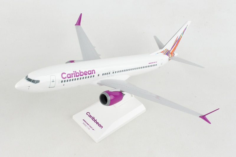 Boeing 737-8 Caribbean Airlines 1:130 Scale Model