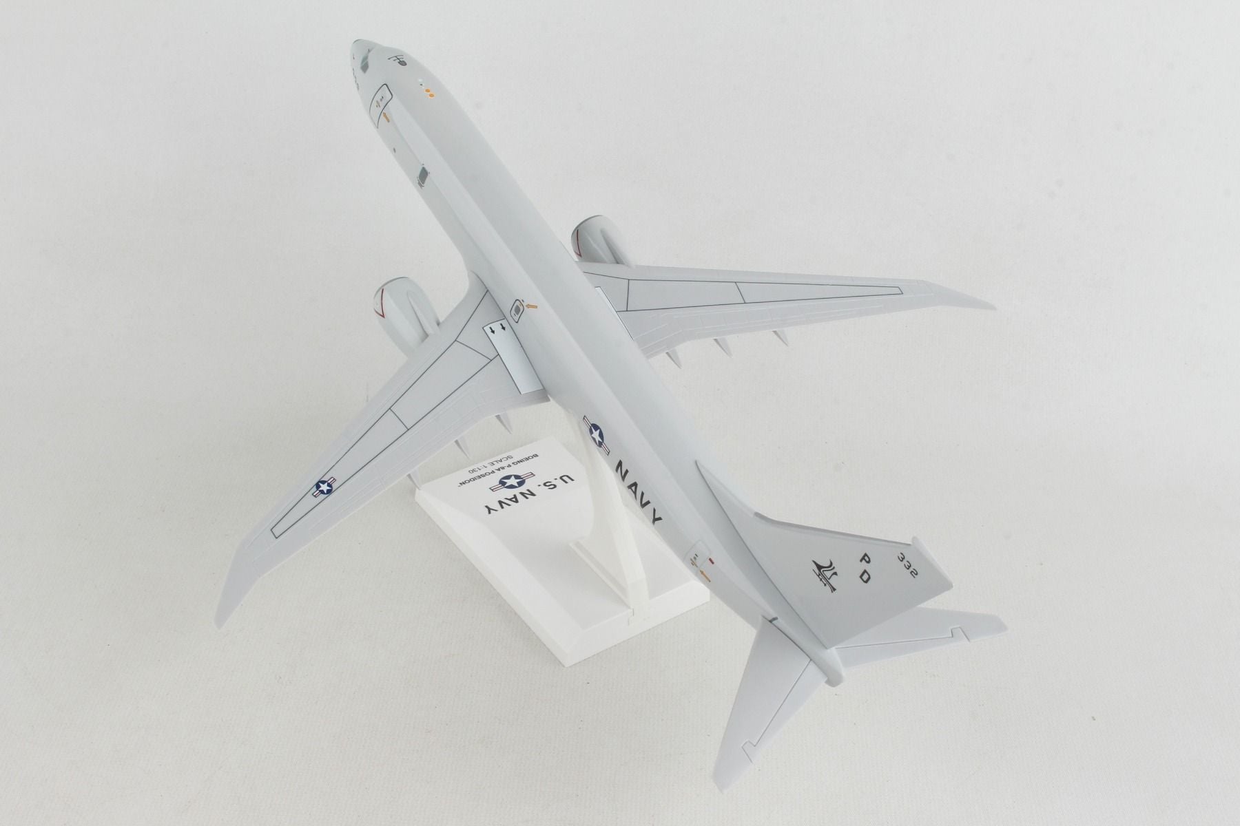 Boeing P-8A Poseidon US Navy, 1:130 Scale Model Left Rear View