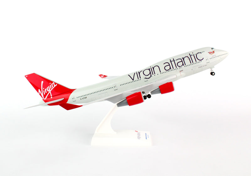 Boeing 747-400 Virgin Atlantic (G-VTOP) 1:200 Scale Model Right Side View