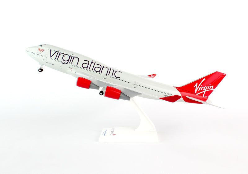 Boeing 747-400 Virgin Atlantic (G-VTOP) 1:200 Scale Model Left Side View