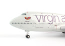 Boeing 747-400 Virgin Atlantic (G-VTOP) 1:200 Scale Model Nose Close Up