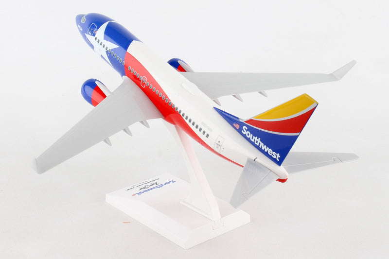 Boeing 737-700 Southwest Airlines "Lone Stare One"  1:130 Scale Model Left Rear View