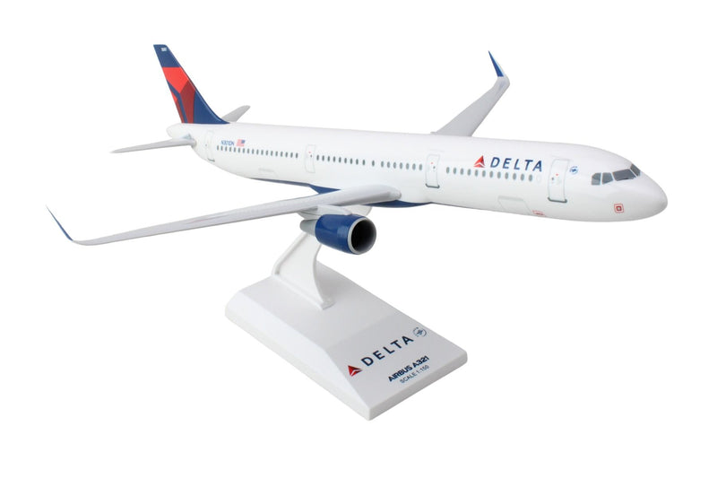 Airbus A321-200 Delta Air Lines (N301DN) 1:150 Scale Model Right Front View