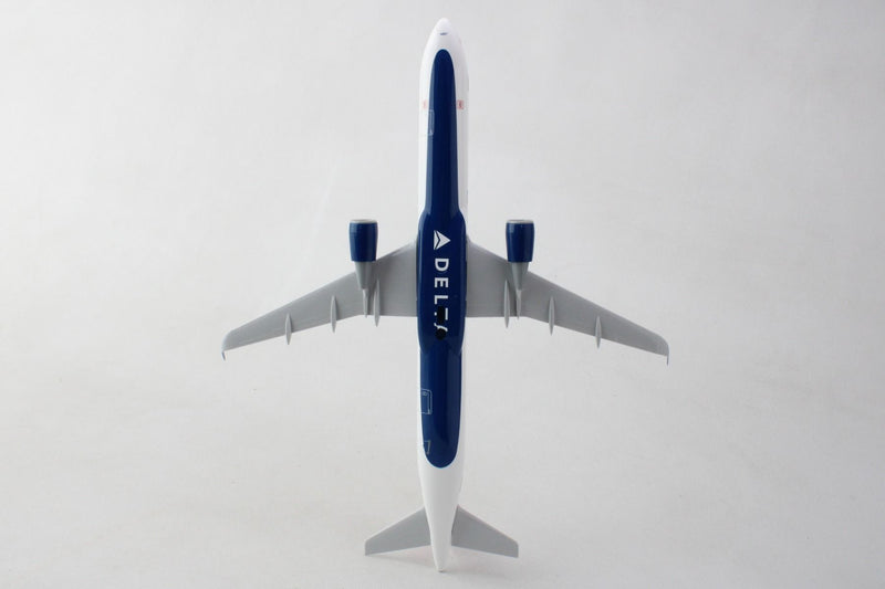 Airbus A321-200 Delta Air Lines (N301DN) 1:150 Scale Model Bottom View