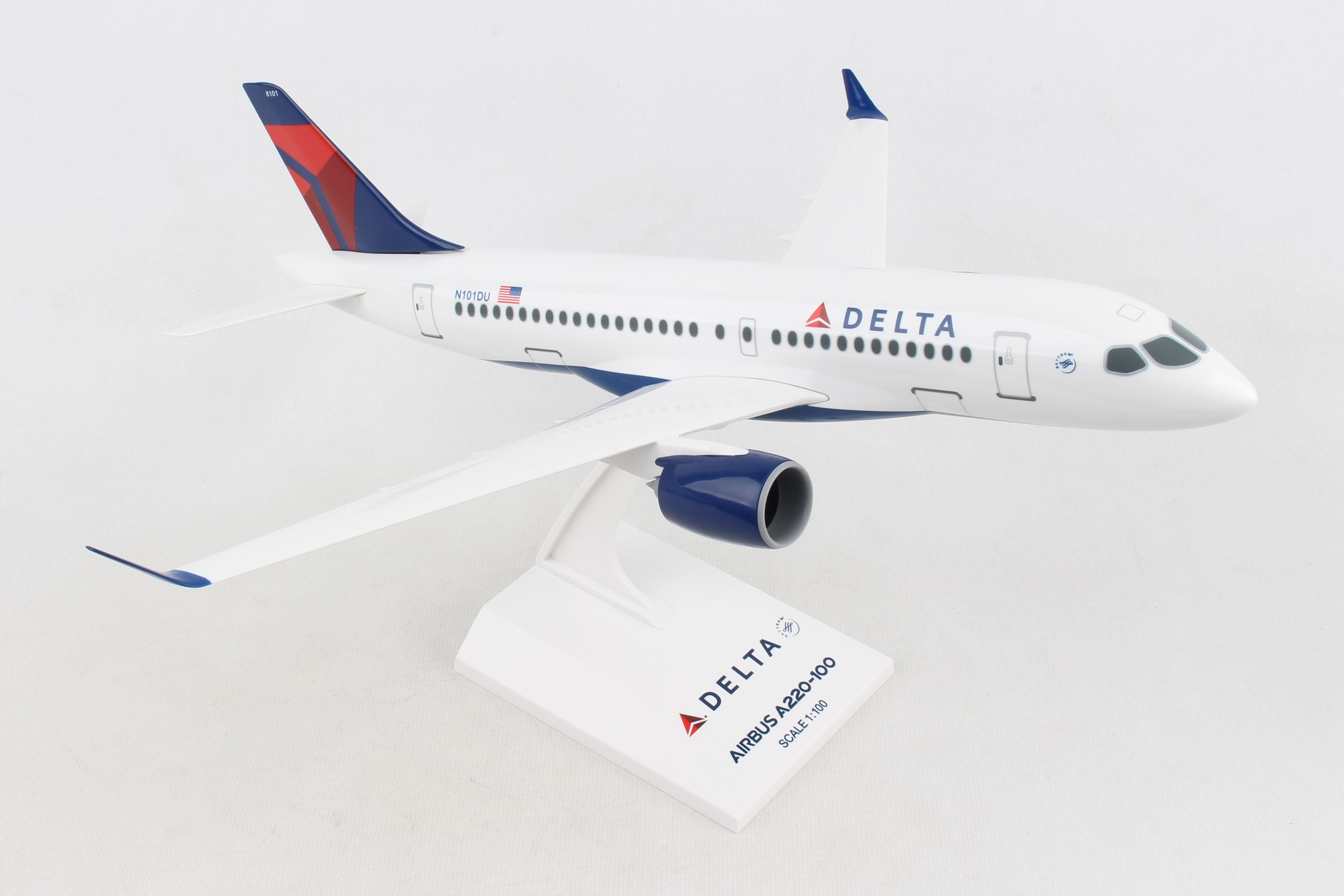 Airbus A220-100 Delta Air Lines 1:100 Scale Model