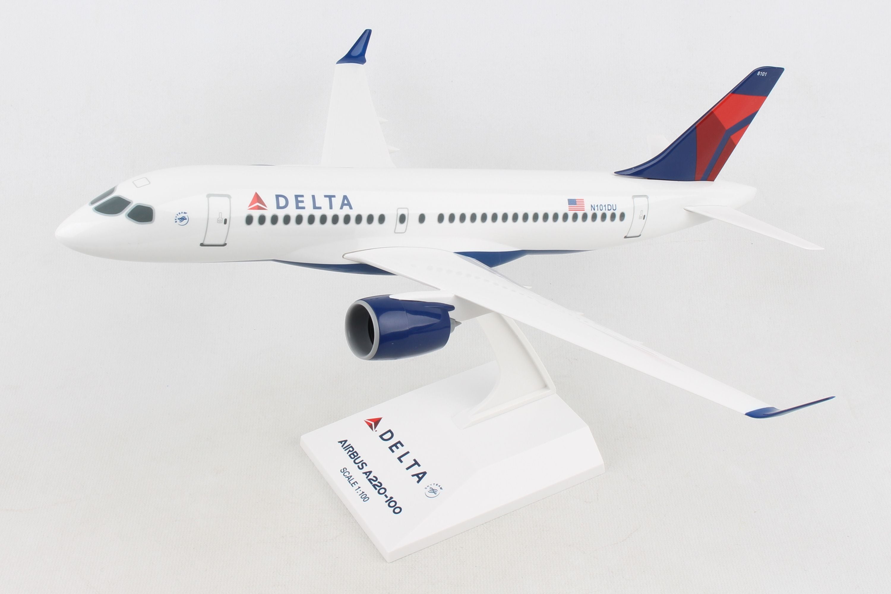 Airbus A220-100 Delta Air Lines 1:100 Scale Model