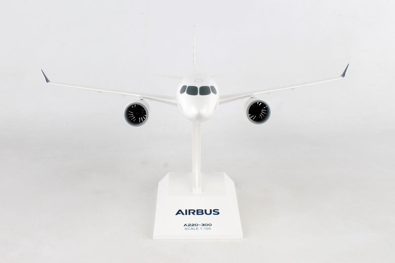 Airbus A220-300 House Livery 1:100 Scale Model Front View