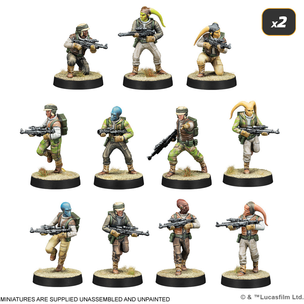 Atomic Mass Games: Star Wars: Legion – Rebel Alliance Starter Set