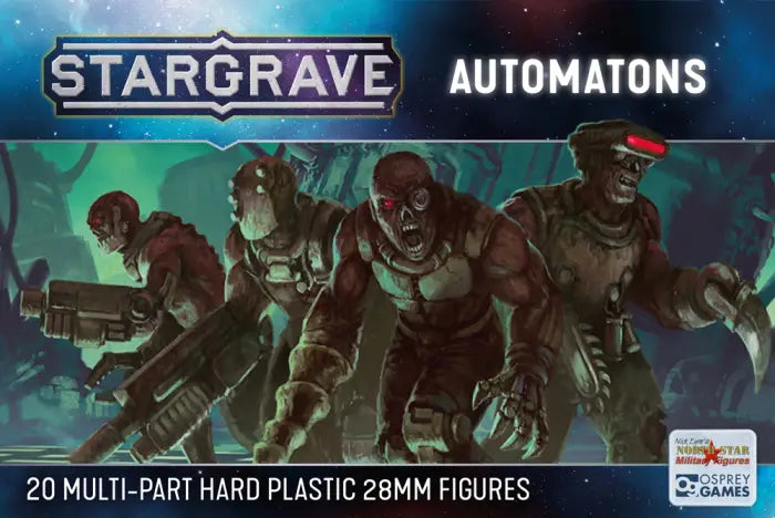 Box front of Stargrave Automatons 28mm Plastic Kit