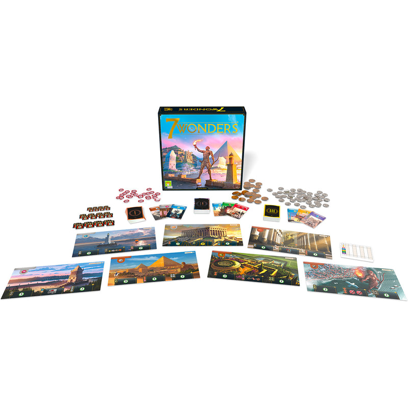 7 Wonders Board Game New Edition Contents