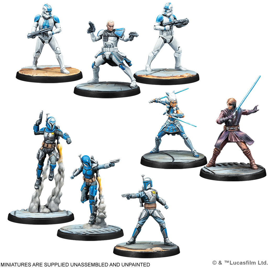 Star Wars Shatterpoint Core Set Rebel Forces Miniatures