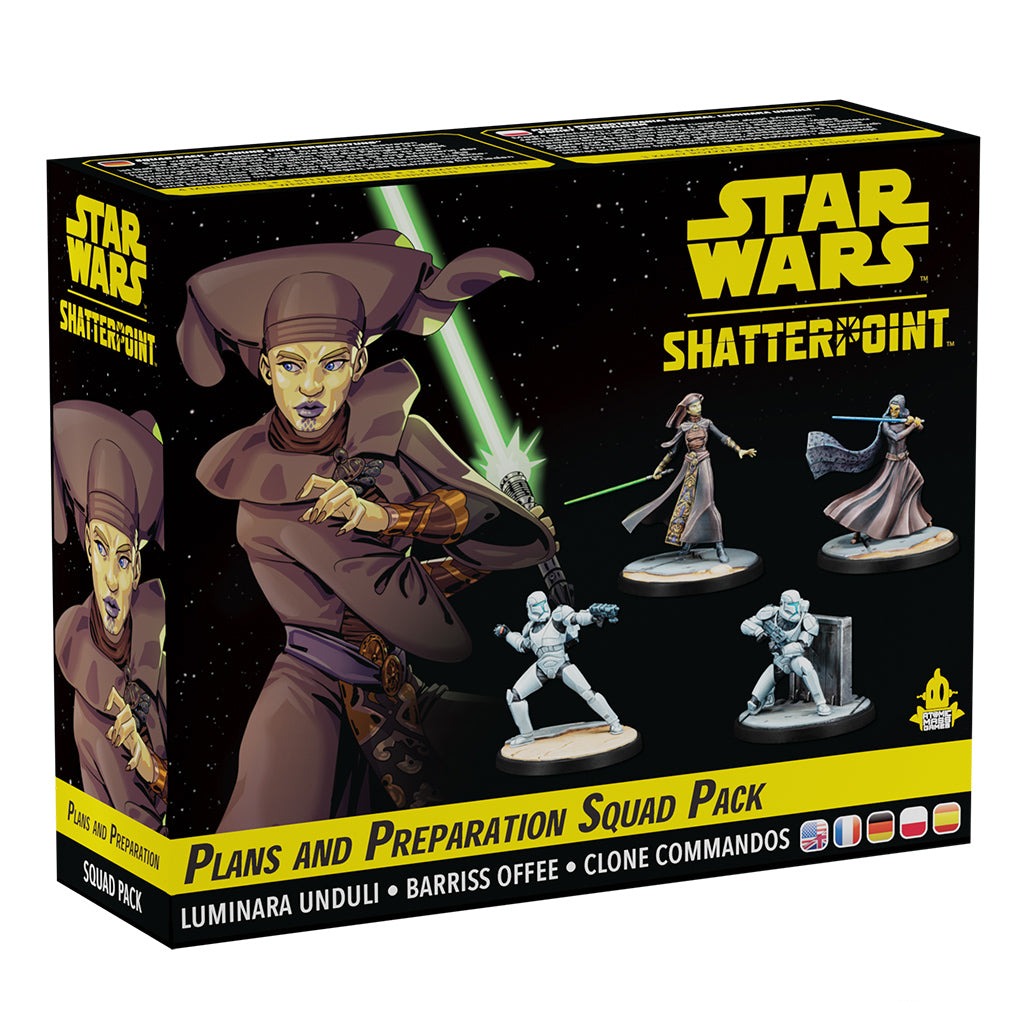 Star Wars Shatterpoint Plans and Preparation Squad Pack Miniatures