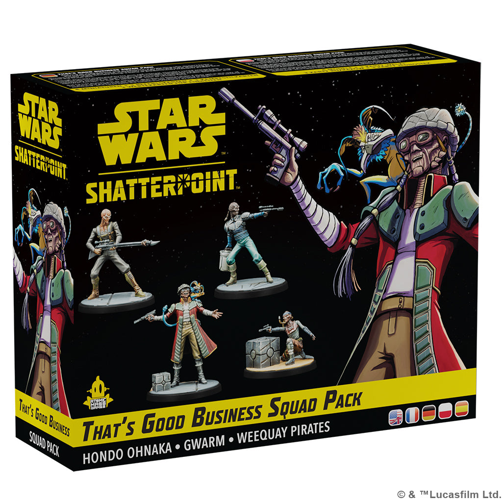 Star Wars: Shatterpoint – That’s Good Business Squad Pack Miniatures