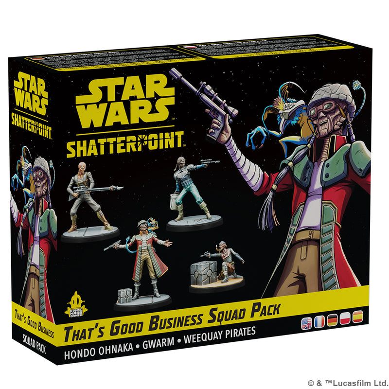 Star Wars: Shatterpoint – That’s Good Business Squad Pack Miniatures