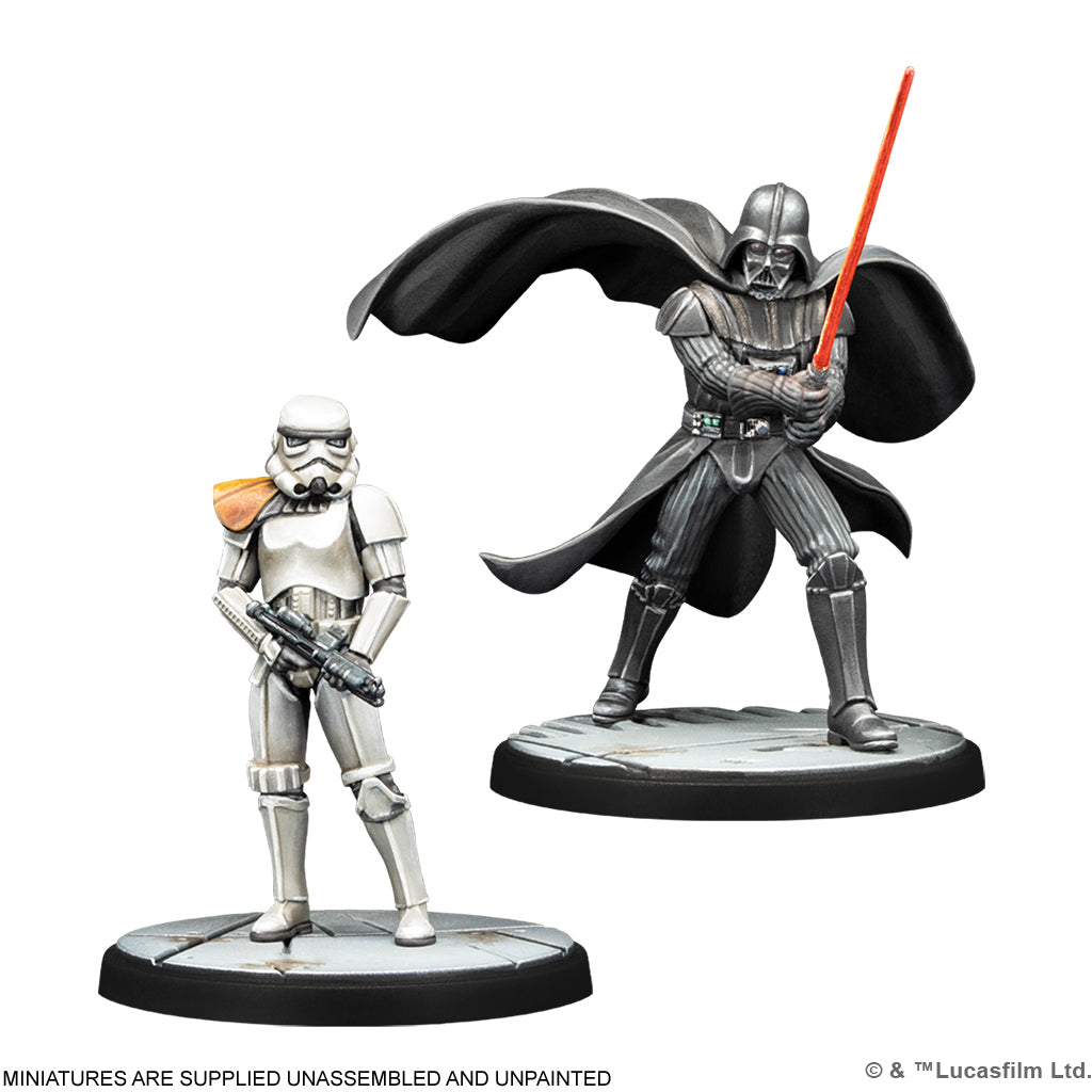 Star Wars Shatterpoint Fear and Dead Men Squad Pack Miniatures Darth Vader