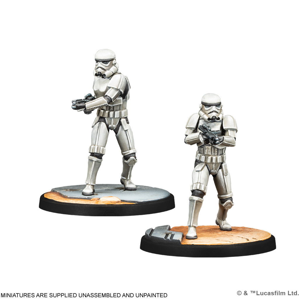 Star Wars Shatterpoint Fear and Dead Men Squad Pack Miniatures Stromtroopers