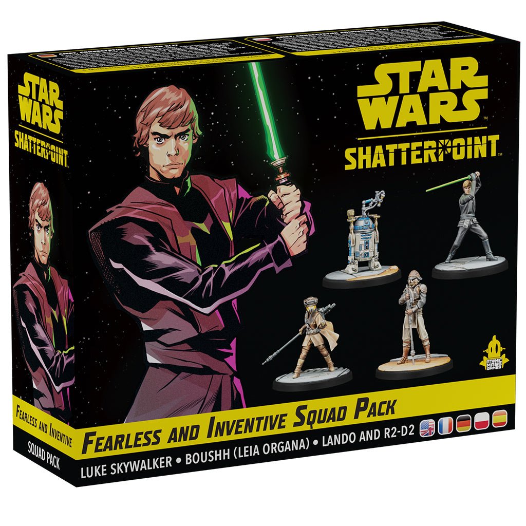 Star Wars Shatterpoint Fearless and Iventive Squad Pack Miniatures